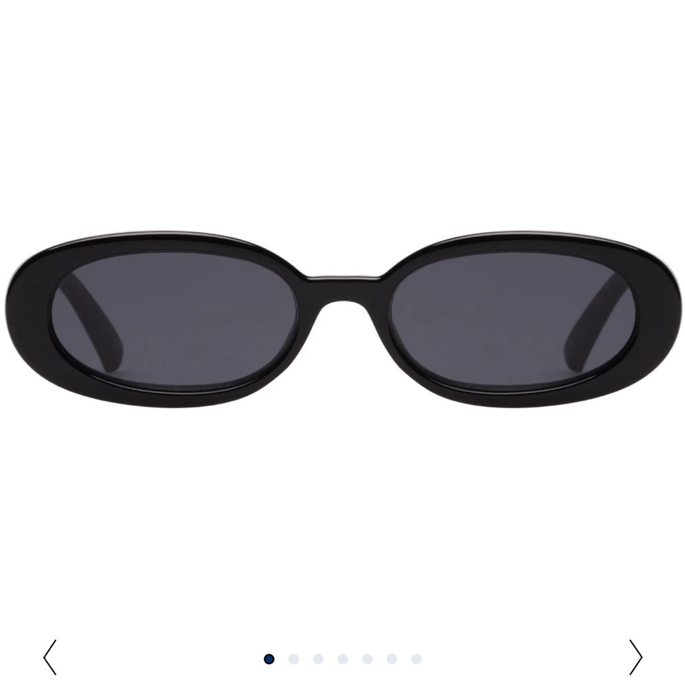 Le Specs Black Outta Love Sunglasses